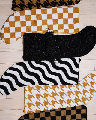 BLACK, WHITE AND GOLD