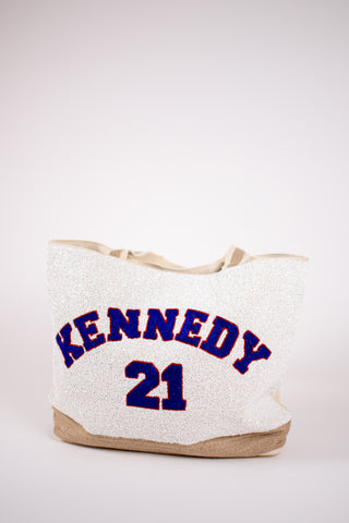 Arch Fully Beaded Tote