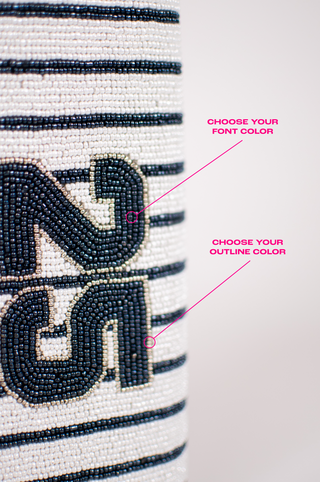 Pinstripe Medium Structured with Number