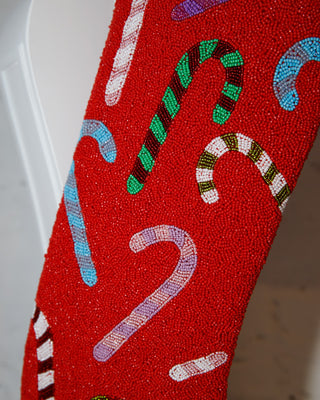 Queen of Sparkles ✦ Candy Cane Stocking