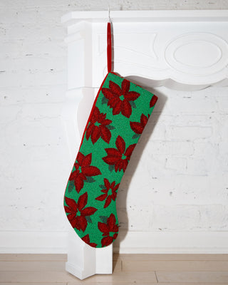 Queen of Sparkles ✦ Poinsetta Stocking