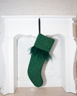 Feather Stocking ✦ Emerald Iridescent