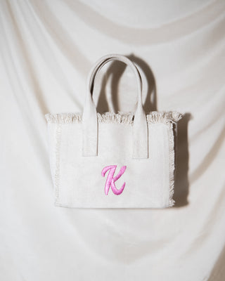 Mini Embroidered Getaway Tote