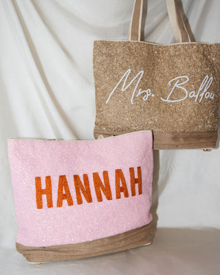 Fully Beaded Tote