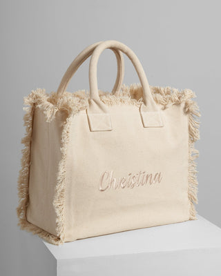 Embroidered Getaway Tote