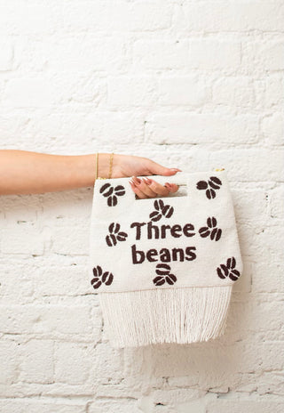 Three Beans Fringe Pouch