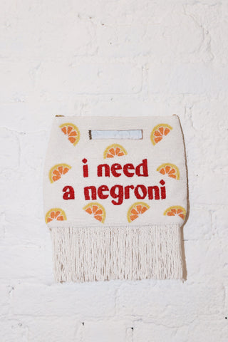 I Need a Negroni Handle Pouch