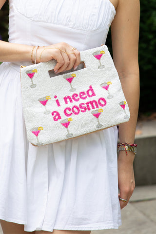 I Need a Cosmo Handle Pouch