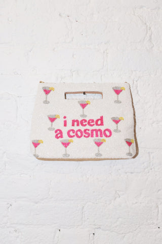 I Need a Cosmo Handle Pouch