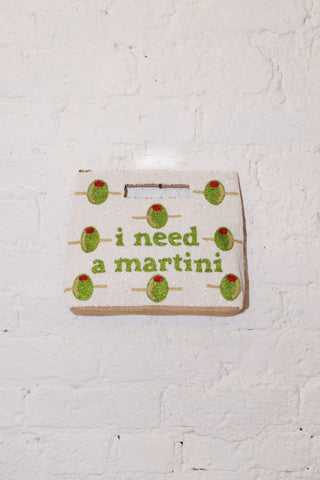 I Need a Martini Handle Pouch