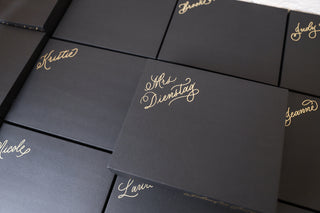 Personalized Calligraphy Box