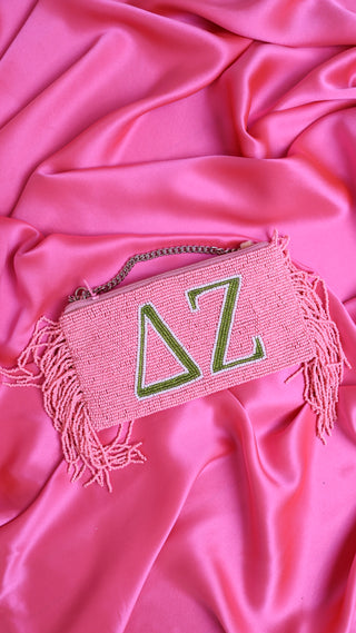 ΔΖ Fringe Bag