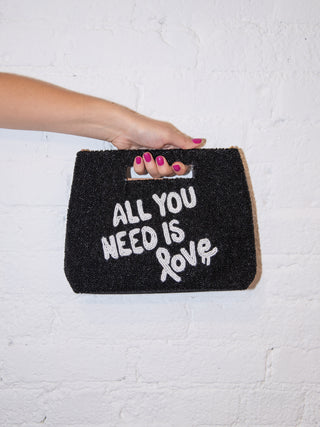 Handle Pouch ✦ All You Need Is Love Reversible