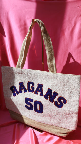 RAGANS 50 Fully Beaded Tote