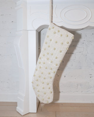 Fully Pearl Stocking ✦ White