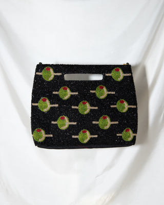 Olive Handle Pouch