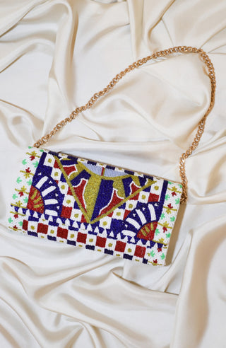 Geometric Mosaic Tile Medium Structured Bag